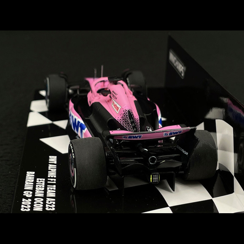 ALPINE F1 A523 TEAM BWT ALPINE 31 ESTEBAN OCON 2023  PACKAGING PREMIUM Avec Casque