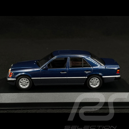Mercedes-Benz 230 E 1991 Bleu foncé métallisé 1/43 Minichamps 940065662
