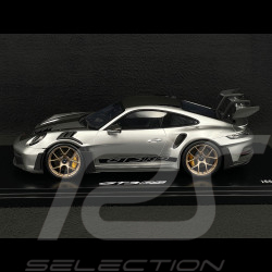 SELTENE SONDERNUMMERN Porsche 911 GT3 RS Typ 992 2022 Weissach Package GT Silber Metallic 1/18 Spark WAP0211540P003