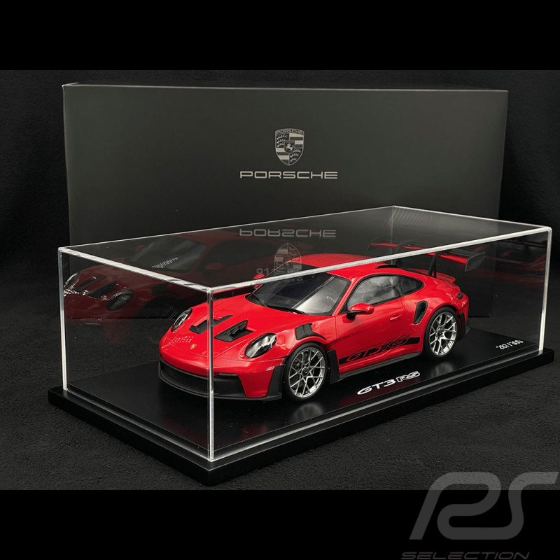 RARE SPECIAL NUMBERS Porsche 911 GT3 RS Type 992 2022 Guards red 1/18 Spark WAP0211540P004