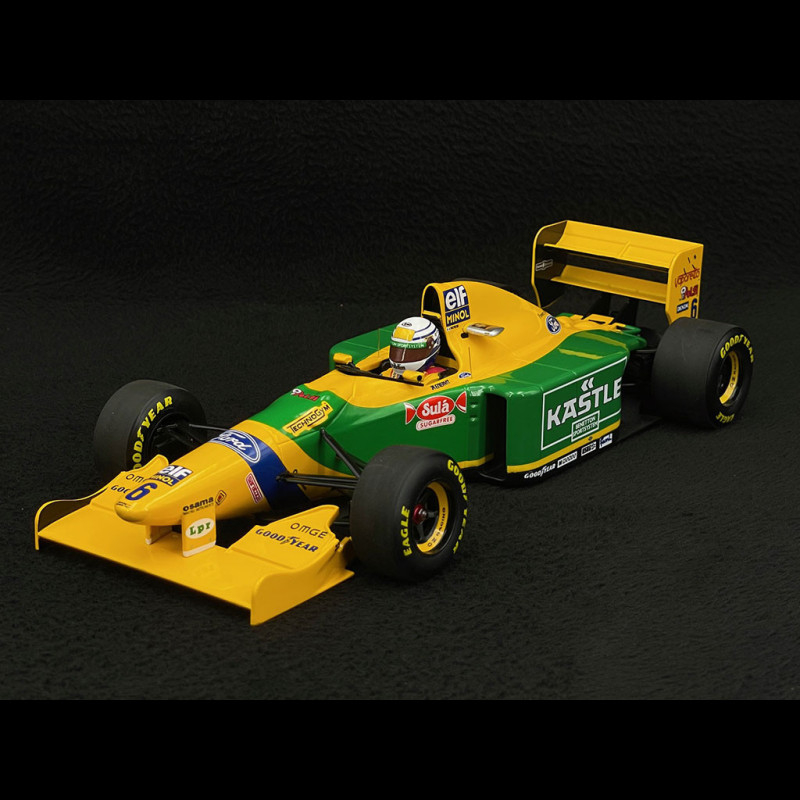 Riccardo Patrese Benetton Ford B193 n° 6 3rd British Grand