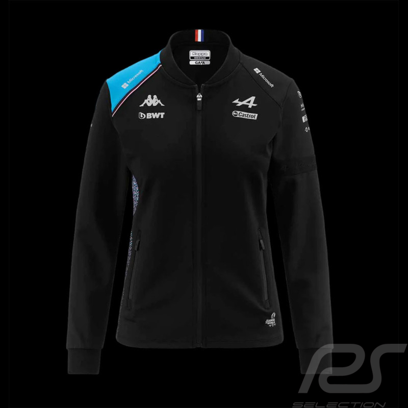 Alpine Jacke F1 Team Ocon Gasly Kappa Softshell Schwarz / Blau 31C56W-A12 - Damen