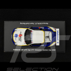 Porsche 911 GT3 Cup type 997 n° 17 Champion Carrera Cup 2009 1/43 Spark MX021