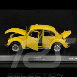 Volkswagen 1200 Beetle 1983 Yellow 1/18 Minichamps 150057106