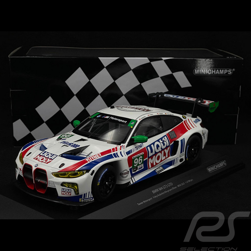 BMW M4 GT3 GTD N° 96 WeatherTech SportsCar Championship 2022 Liquy Moly 1/18 Minichamps 155222096