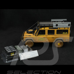 Land Rover Defender 110 Camel Trophy 1993 Dirty version Gelb 1/18 Minichamps ALM810309