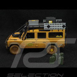 Land Rover Defender 110 Camel Trophy 1993 Dirty version Jaune 1/18 Minichamps ALM810309