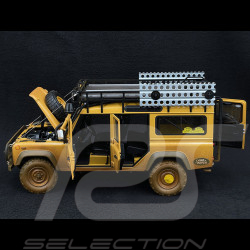 Land Rover Defender 110 Camel Trophy 1993 Dirty version Jaune 1/18 Minichamps ALM810309