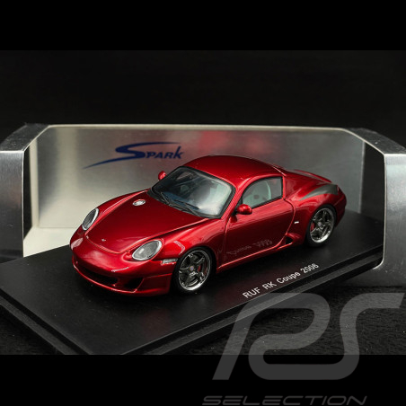 Porsche RUF RK coupé 2006 red metallic 1/43 Spark S0709