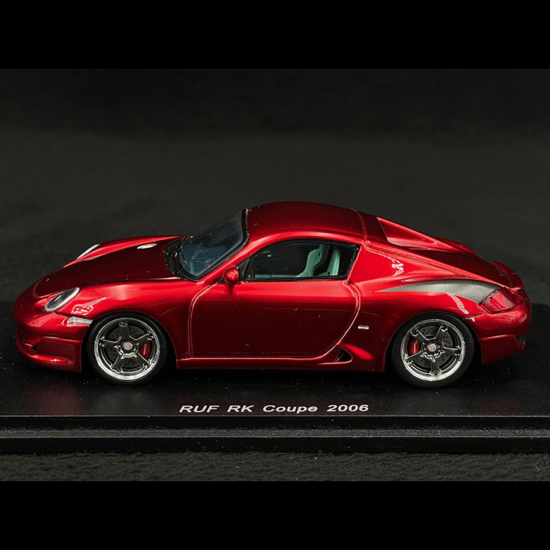 Porsche RUF RK coupé 2006 red metallic 1/43 Spark S0709