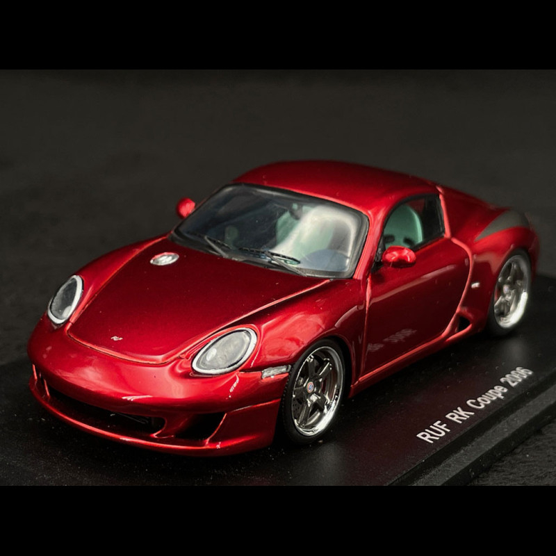Porsche RUF RK coupé 2006 red metallic 1/43 Spark S0709