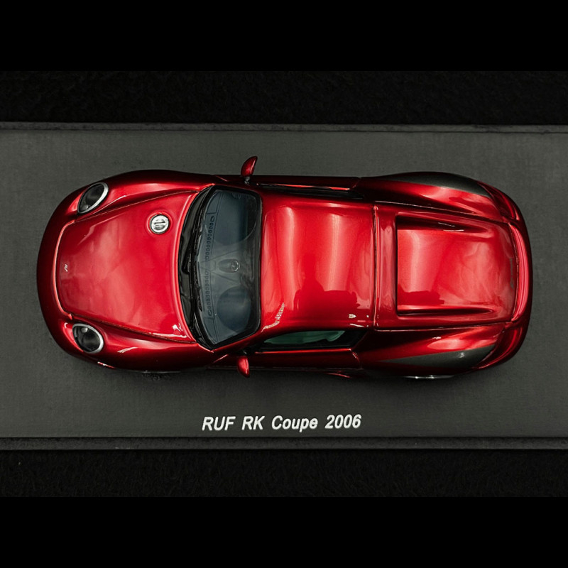 Porsche RUF RK coupé 2006 red metallic 1/43 Spark S0709