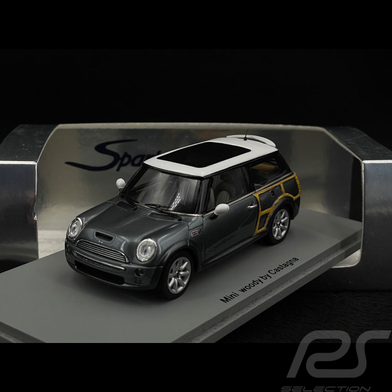 Mini Clubman Woody by Castagna 2004 Grau 1/43 Spark S0701