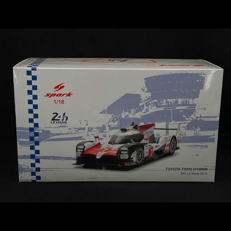 SPARK-MODEL 18S341 Scale 1/18 | TOYOTA TS050 HYBRID TEAM TOYOTA GAZOO RACING N 7 2nd 24h LE MANS