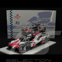Toyota TS050 Hybrid N° 7 2nd 24h Le Mans 2018 Toyota Gazoo Racing 1/18 Spark 18S341