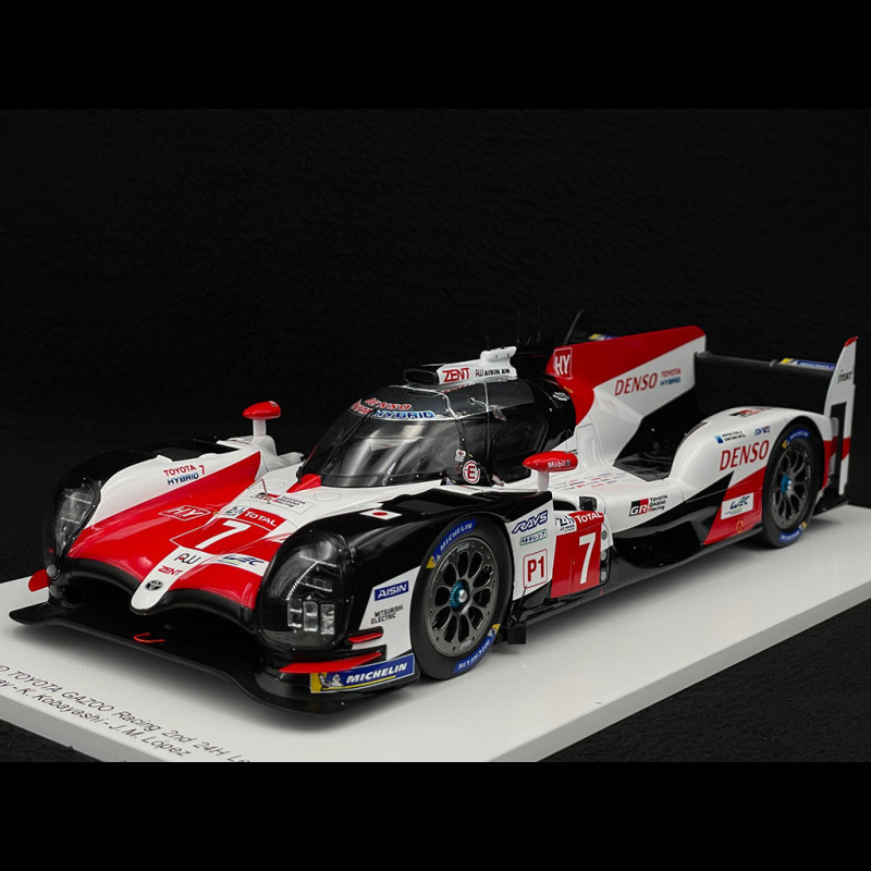 Toyota TS050 Hybrid N° 7 2nd 24h Le Mans 2018 Toyota Gazoo Racing 1/18  Spark 18S341