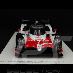 Toyota TS050 Hybrid Nr 7 Platz 2. 24h Le Mans 2018 Toyota Gazoo Racing 1/18 Spark 18S341
