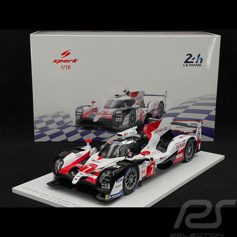 Toyota TS050 Hybrid N° 7 2nd 24h Le Mans 2019 Toyota Gazoo Racing 1/18 Spark  18S426