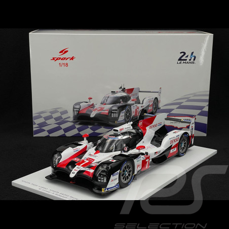 Toyota TS050 Hybrid Nr 7 Platz 2. 24h Le Mans 2019 Toyota Gazoo Racing 1/18 Spark 18S426