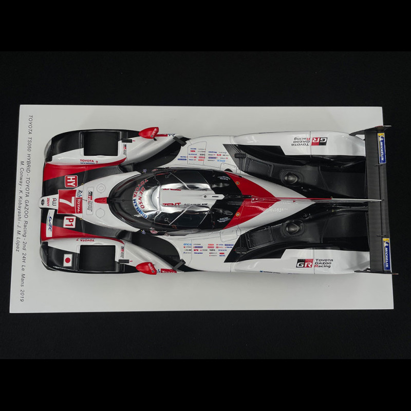 Toyota TS050 Hybrid N° 7 2ème 24h Le Mans 2019 Toyota Gazoo Racing
