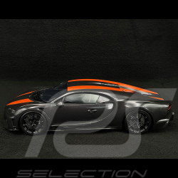 Bugatti Chiron Super Sport 300+ 2022 Black / Orange 1/18 TrueScale TS0363