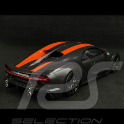 Bugatti Chiron Super Sport 300+ 2022 Black / Orange 1/18 TrueScale TS0363