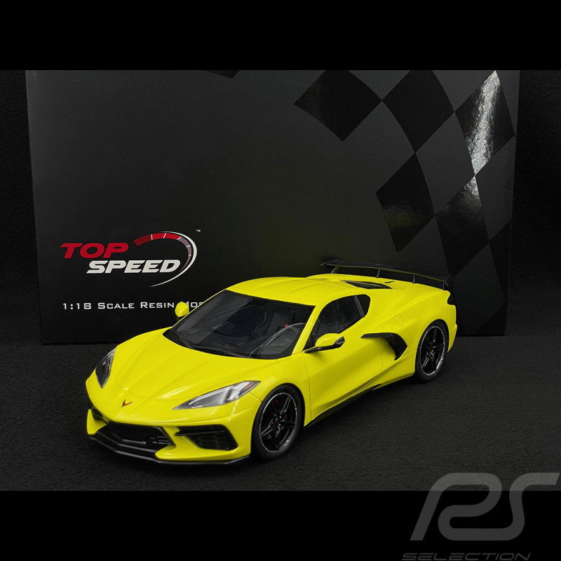 Chevrolet Corvette Stingray 2020 Gelb Accelerate 1/18 TrueScale TS0286