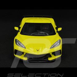 Chevrolet Corvette Stingray 2020 Jaune Accelerate 1/18 TrueScale TS0286