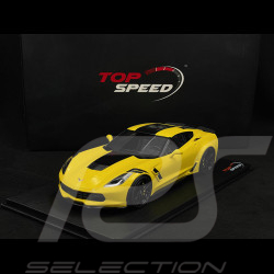 Chevrolet Corvette Grand Sport 2017 Corvette Racing Gelb 1/18 TrueScale TS0119