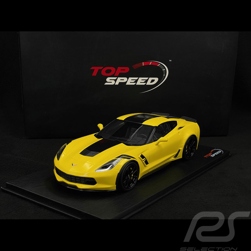Chevrolet Corvette Grand Sport 2017 Corvette Racing Gelb 1/18 TrueScale TS0119