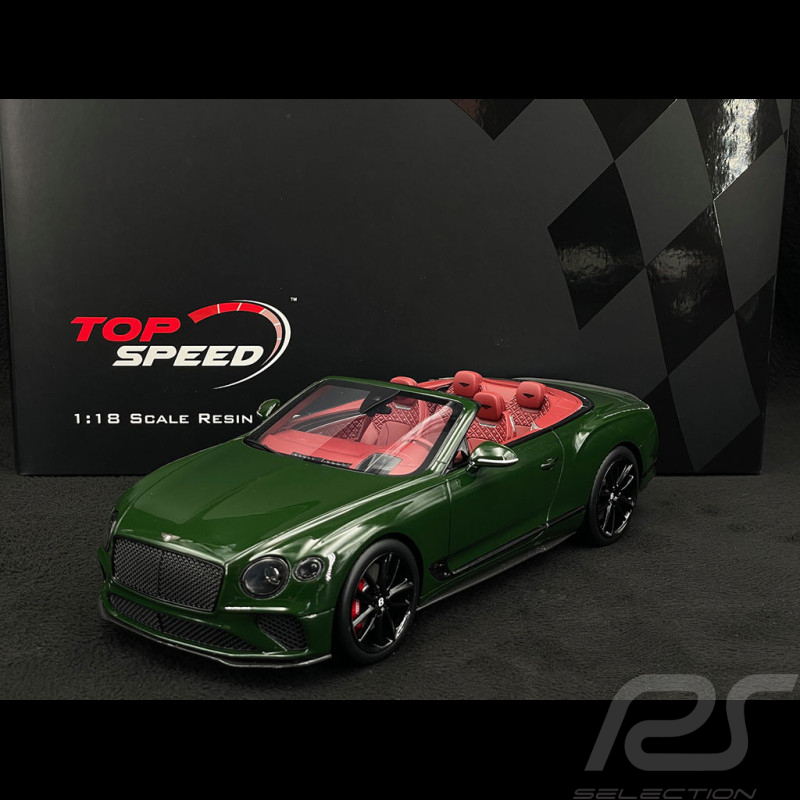 Bentley Continental GT Convertible 2019 British Racing Green 1/18