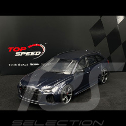 Audi RS6 Avant 2020 Navarra blue 1/18 TrueScale TS0315