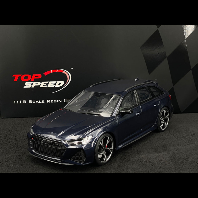 Audi RS6 Avant 2020 Navarra blue 1/18 Top Speed TS0315