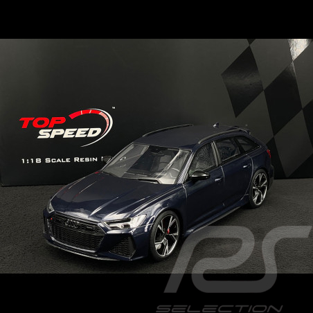 Audi RS6 Avant 2020 Navarra blue 1/18 TrueScale TS0315