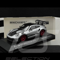 Porsche 911 GT3 RS Type 992 Weissach Package 2023 Argent 1/43 Minichamps 413062114