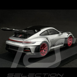 Porsche 911 GT3 RS Type 992 Weissach Package 2023 Argent 1/43 Minichamps 413062114