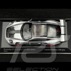 Porsche 911 GT3 RS Type 992 Weissach Package 2023 Argent 1/43 Minichamps 413062114