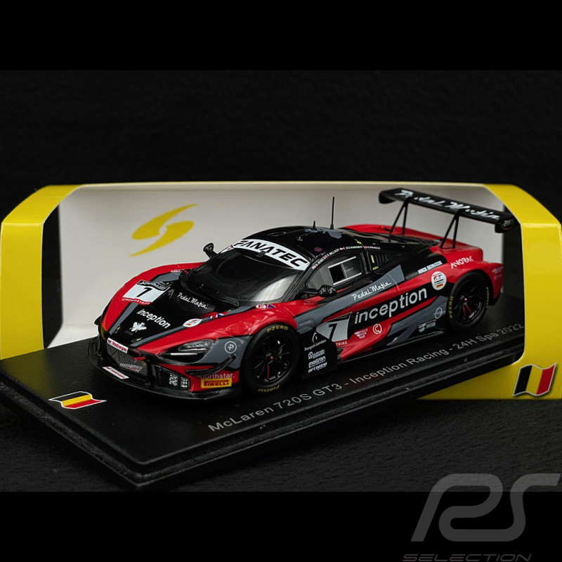 McLaren 720S GT3 n°7 24h Spa 2022 1/43 Spark SB517