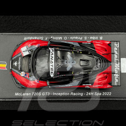 McLaren 720S GT3 n° 7 24h Spa 2022 1/43 Spark SB517