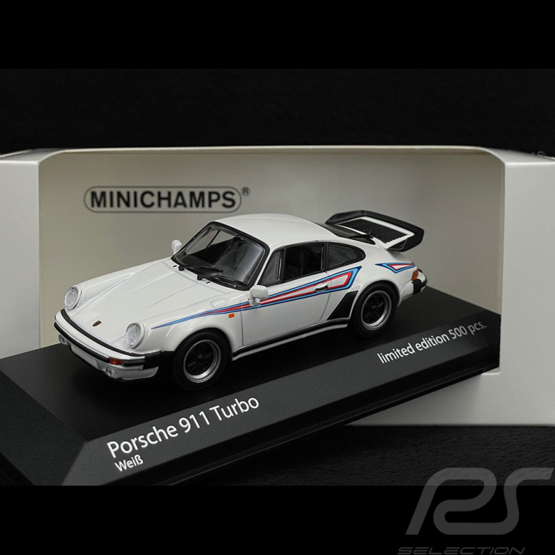 Porsche 911 Turbo Type 930 1976 Martini Racing Blanc 1/43 Minichamps 943069005