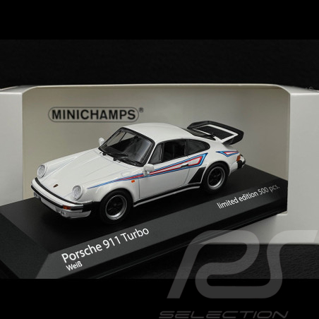 Porsche 911 Turbo Typ 930 1976 Martini Racing weiß 1/43 Minichamps 943069005