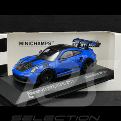 Porsche 911 GT3 RS Typ 992 2023 Weissach Package Sharkblau 1/43 Minichamps 413062109