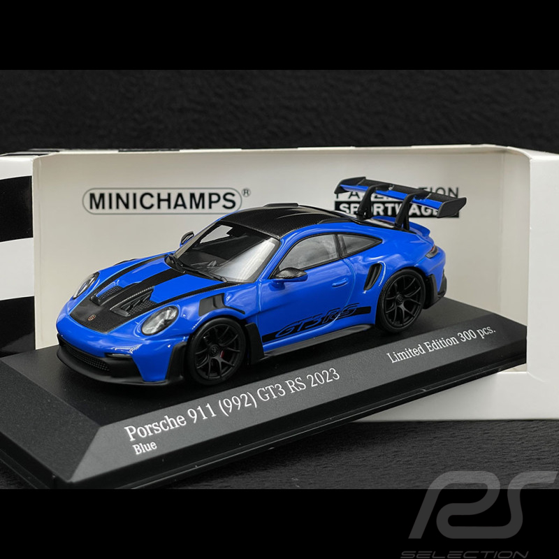 Porsche 911 GT3 RS Typ 992 2023 Weissach Package Sharkblau 1/43 Minichamps 413062109