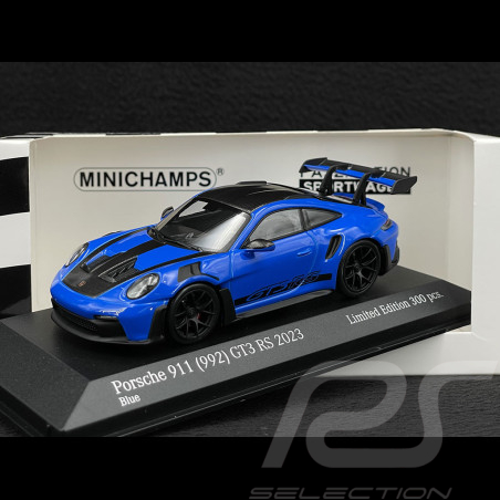 Porsche 911 GT3 RS Typ 992 2023 Weissach Package Sharkblau 1/43 Minichamps 413062109