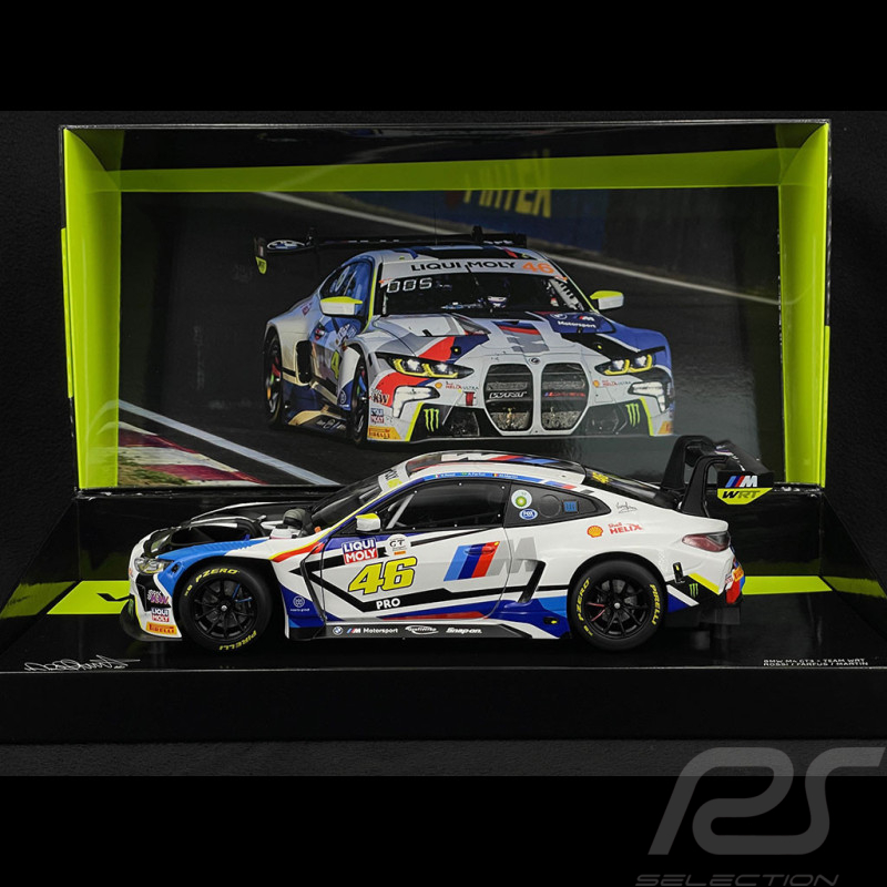 Valentino Rossi BMW M4 GT3 n° 46 Platz 6. 12h Bathurst 2023 1/18 Minichamps 113232146