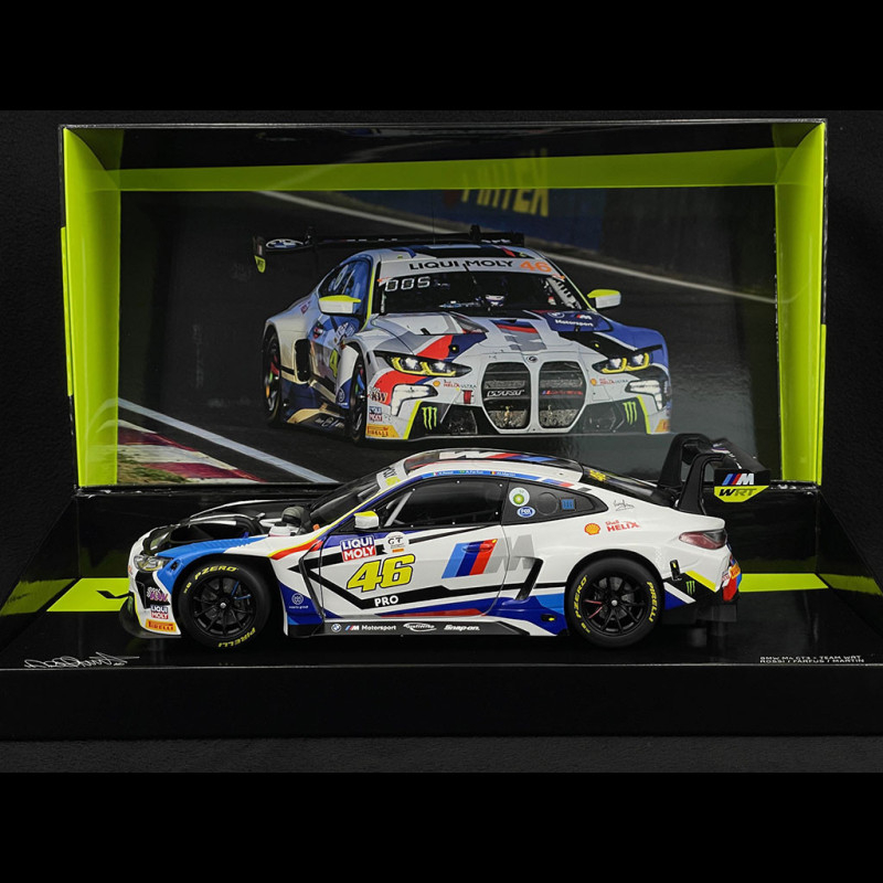 Ecco Valentino Rossi sulla BMW M4: si apre il 2° capolo nel GT3