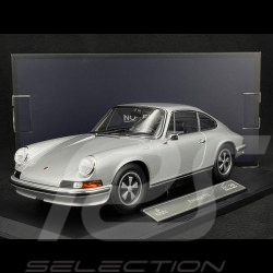 Porsche 911 S 1973 Top Gun Silver grey metallic 1/18 Norev 187645
