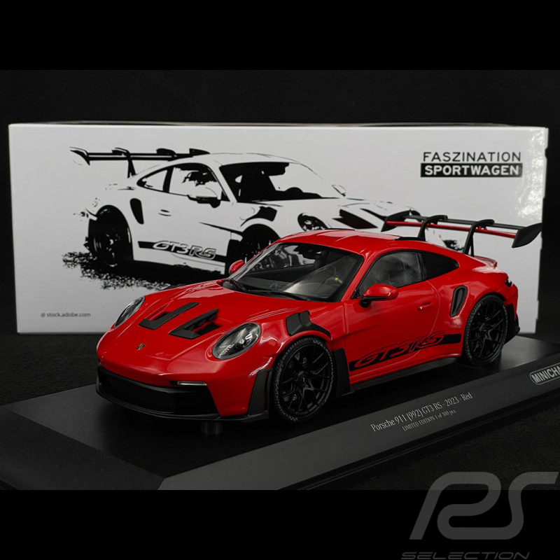 Porsche 911 GT3 RS Typ 992 2023 Indischrot 1/18 Minichamps 153062237