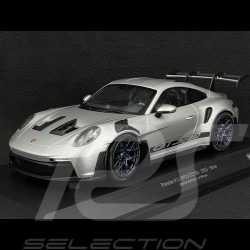 Porsche 911 GT3 RS Type 992 2023 Silver 1/18 Minichamps 153062242