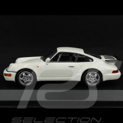 Porsche 911 Turbo Type 964 1990 Blanc Grand Prix 1/43 Minichamps 940069105